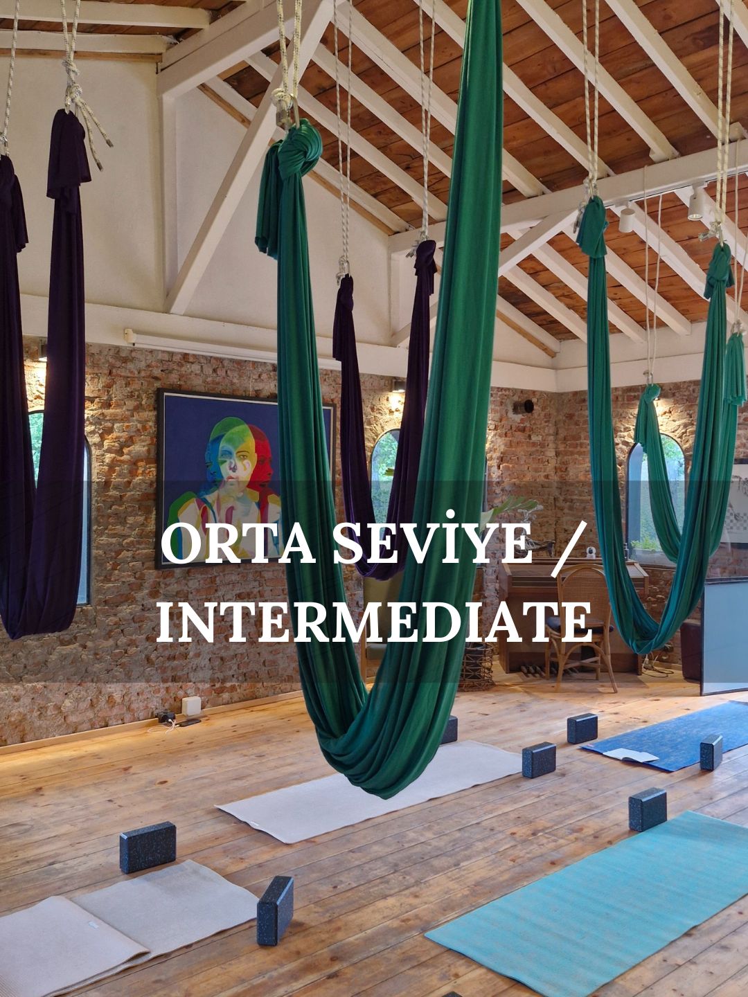 Hamak Yogası - Orta Seviye / Aerial Yoga (Intermediate)